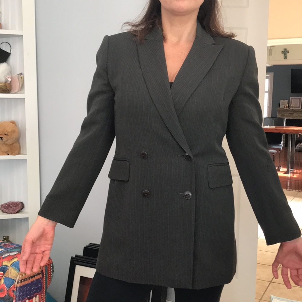 Vintage Holt Renfrew Double Breasted Blazer